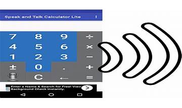 Speaking Calculator Lite for Android - Download the APK from Habererciyes